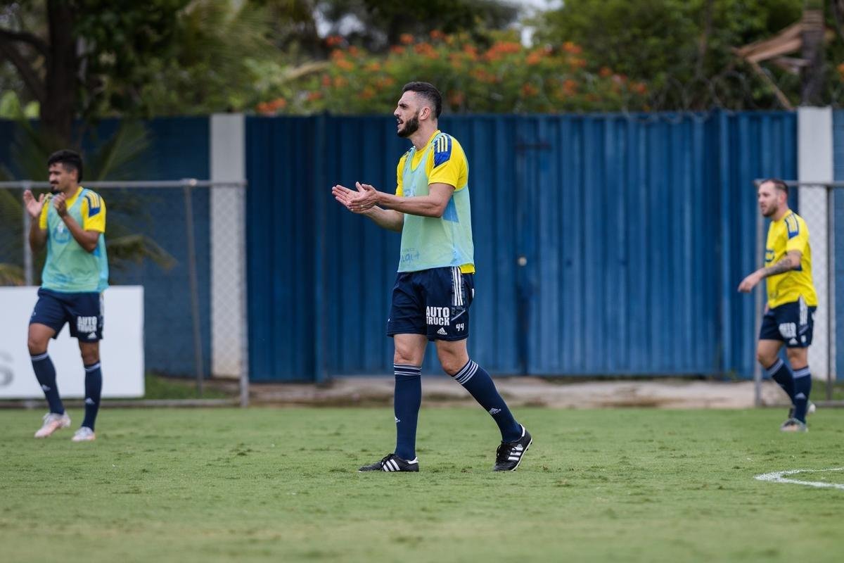 Fotos do treino do Cruzeiro deste domingo (31/10) na Toca II