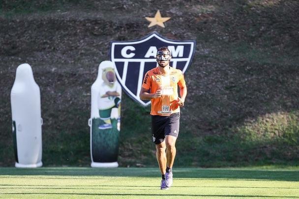 Fotos do último treino do Atlético antes do jogo com o Grêmio