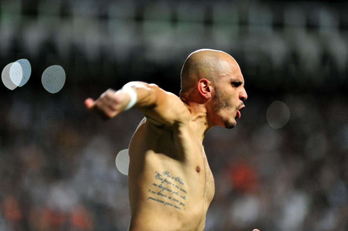 Fotos do jogo entre Atltico e Corinthians no Independncia