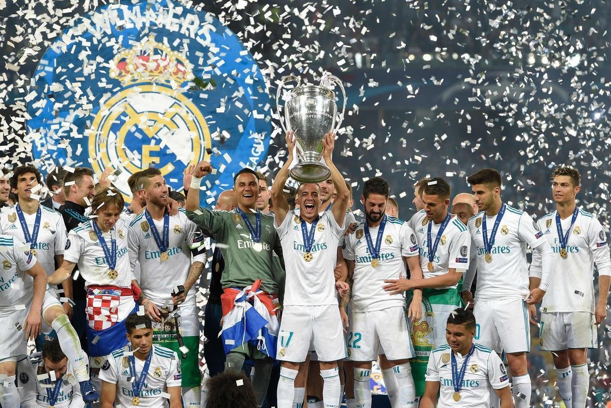 Festa do Real Madrid com a conquista da 13 Liga dos Campees, a terceira de forma seguida