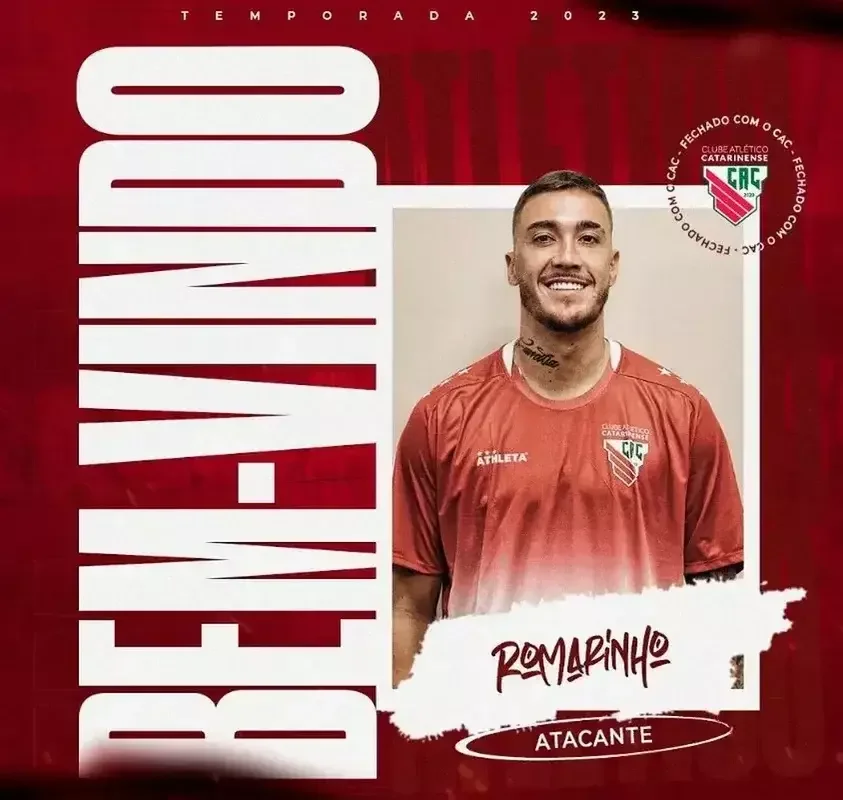 Romarinho est no Atltico Catarinense