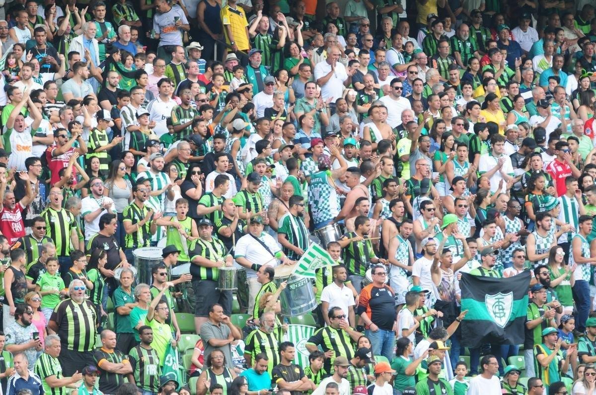 Amrica x Oeste pela 27 rodada da Srie B do Brasileiro