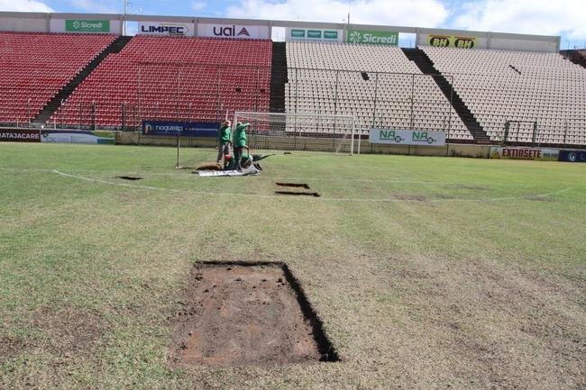 Fotos da Arena do Jacar, palco de jogos do Cruzeiro na Srie B