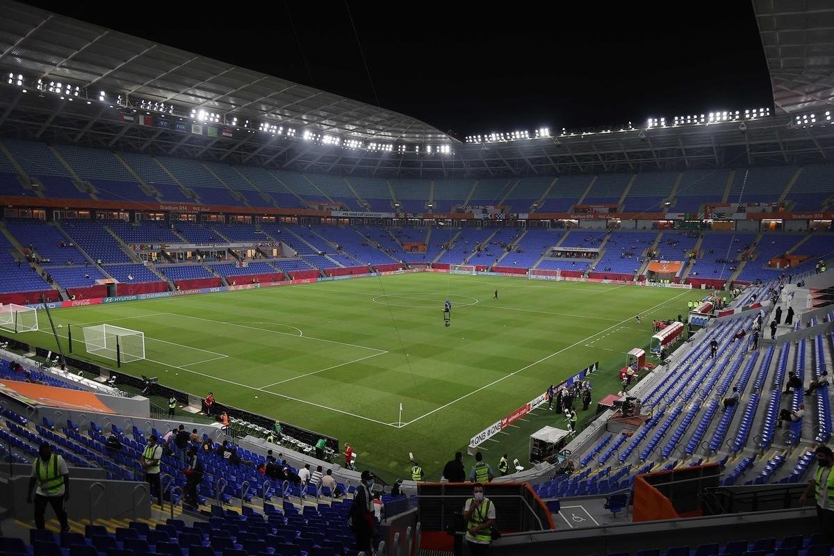 Estdio 974: instalao com capacidade para 40 mil torcedores tem conceito nico dentre os palcos do Mundial do Catar e ser totalmente desmontada ao fim da competio