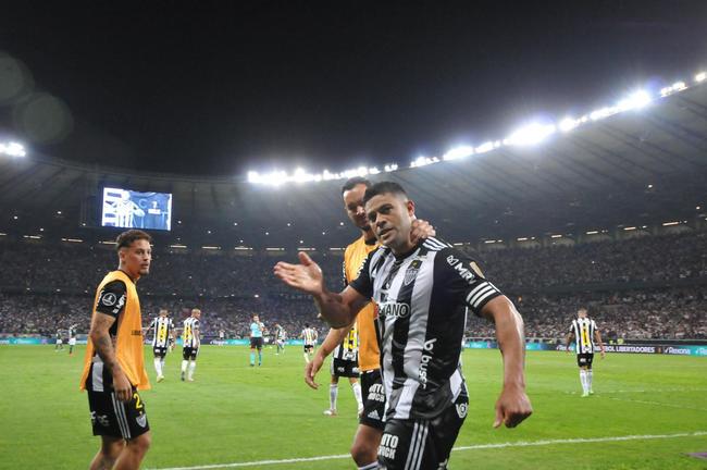 Fotos do jogo de ida das quartas de final da Copa Libertadores, entre Atltico e Palmeiras, no Mineiro