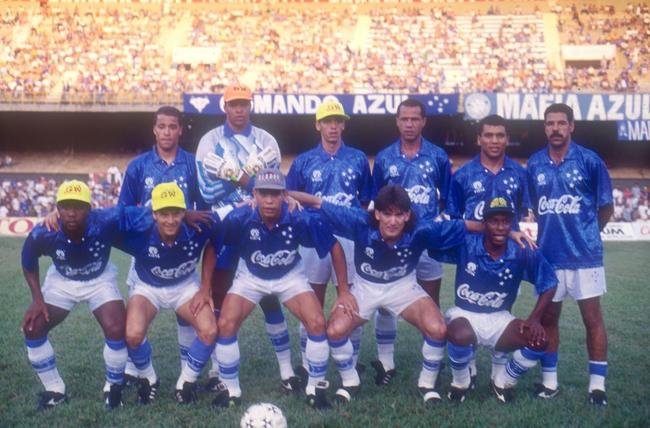 Ronaldo em formaes do Cruzeiro de 1994