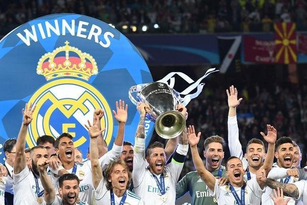 Festa do Real Madrid com a conquista da 13 Liga dos Campees, a terceira de forma seguida