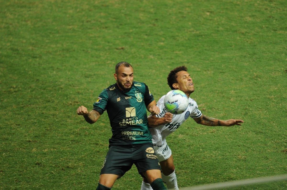 Fotos do jogo de volta da semifinal da Copa do Brasil, entre Amrica e Palmeiras, no Independncia, em Belo Horizonte (30/12/2020)