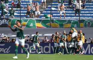 Final da Libertadores: fotos do gol de Raphael Veiga para o Palmeiras