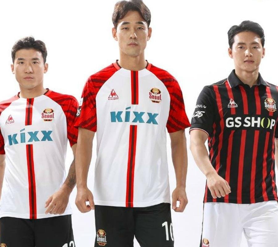 Uniforme do FC Seoul, da Coreia da Sul