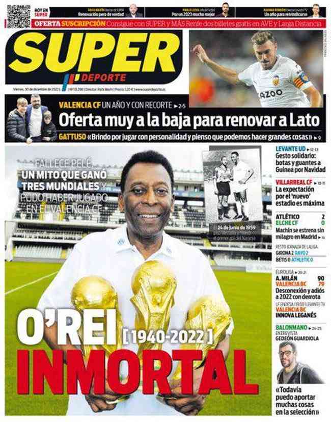 Super Deporte newspaper from Spain