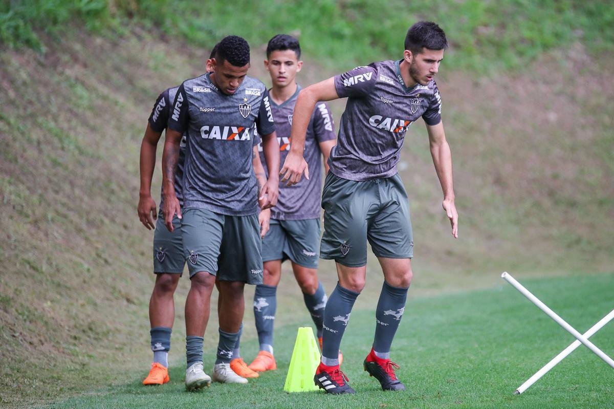 Atltico inicia preparao para enfrentar o Internacional