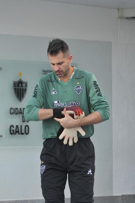 Fotos do ltimo treino do Atltico antes do jogo contra o Unin La Calera