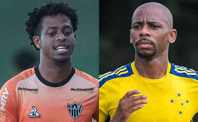 Keno e Waguininho são destaques de Atlético e Cruzeiro no clássico de domingo