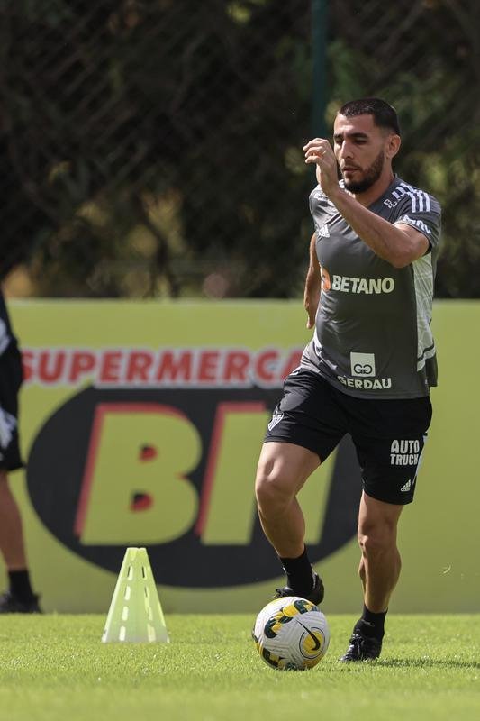 Fotos do ltimo treino do Atltico antes do jogo contra o Botafogo