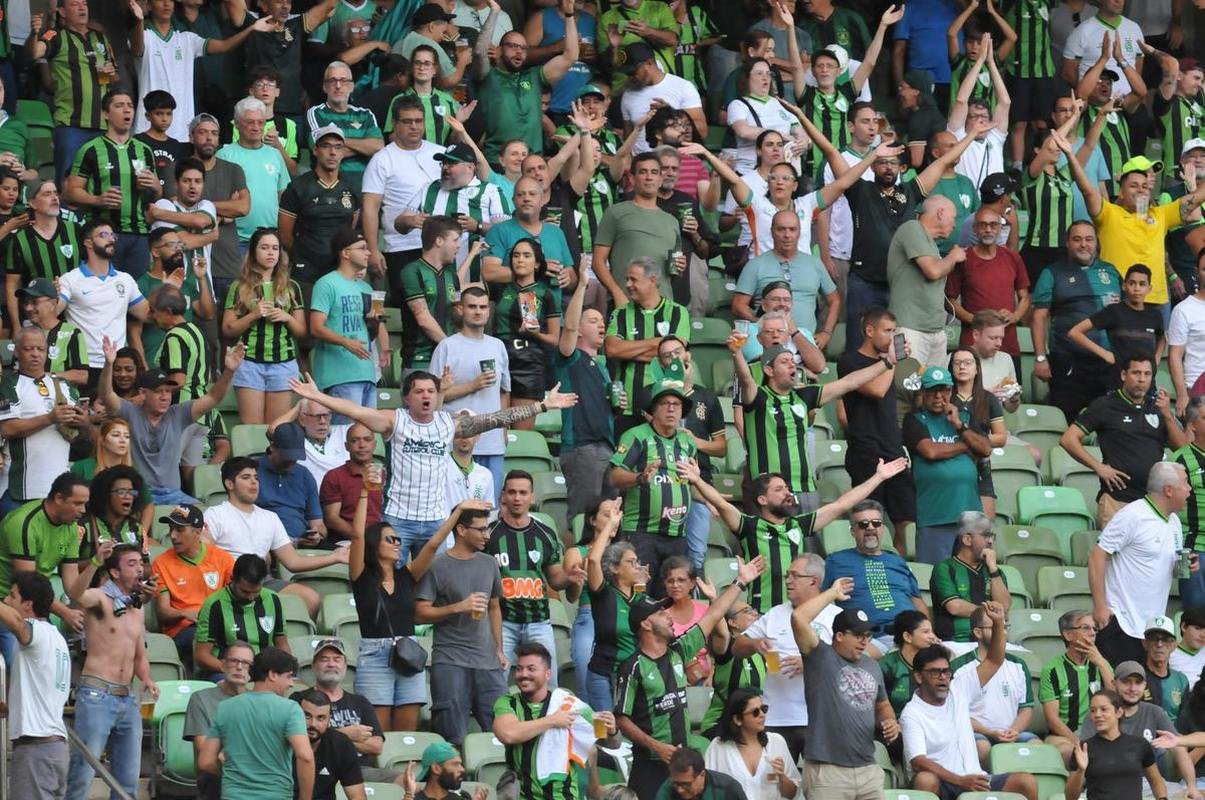 Amrica x Atltico: fotos do jogo de ida da final do Campeonato Mineiro, neste sbado (1/4), no Independncia