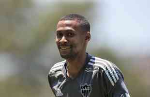 Treino do Atltico na Cidade do Galo, na manh desta tera-feira (11/10).