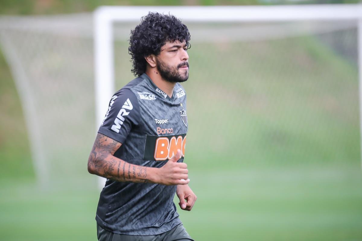 Atltico treinou nesta tera-feira, na Cidade do Galo