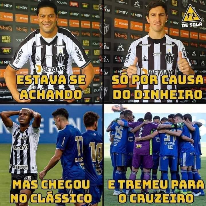 Cruzeiro leva a melhor no clssico do centenrio; memes invadem redes sociais