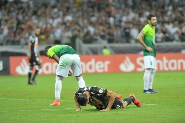 Veja fotos da partida entre Atltico e Zamora, no Mineiro