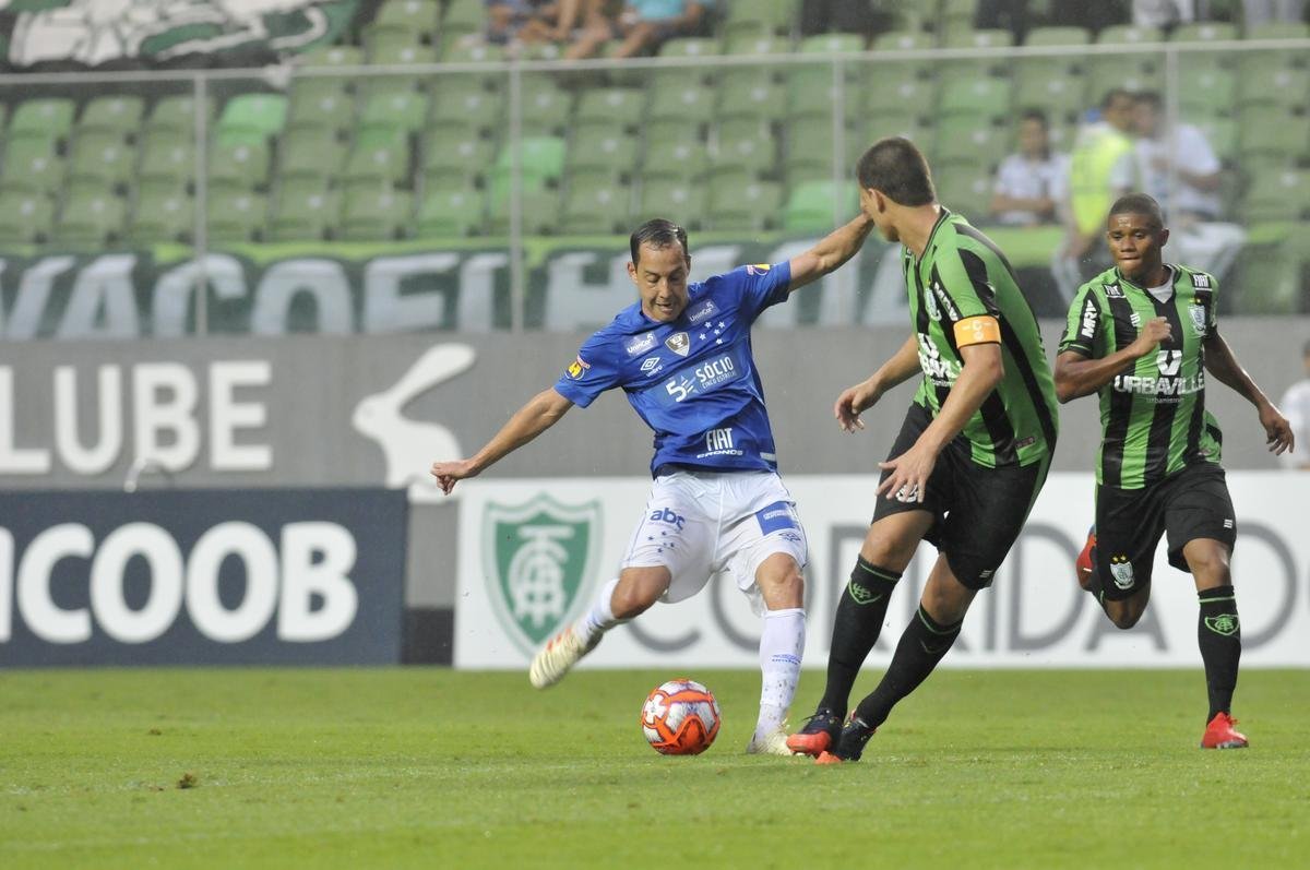 Fotos da partida entre Amrica e Cruzeiro, no Independncia, pelo Campeonato Mineiro