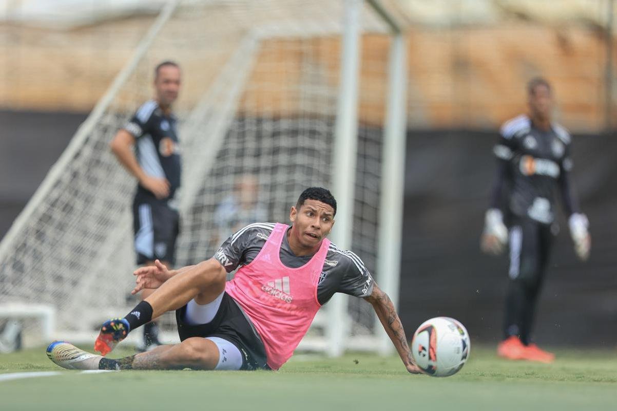 Fotos do ltimo treino do Atltico antes de pausa para festas de fim de ano