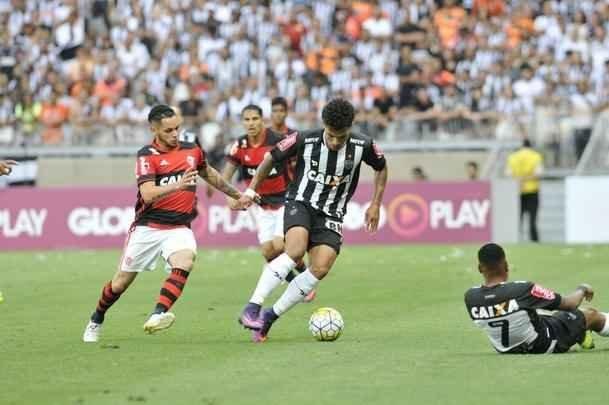 Fotos do jogo entre Atltico e Flamengo no Mineiro