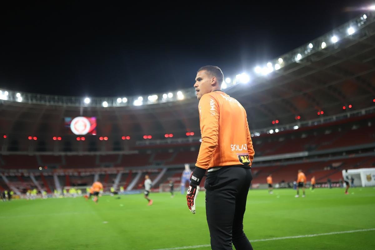 Atltico visitou o Internacional no Beira-Rio, pela quarta rodada do Brasileiro 