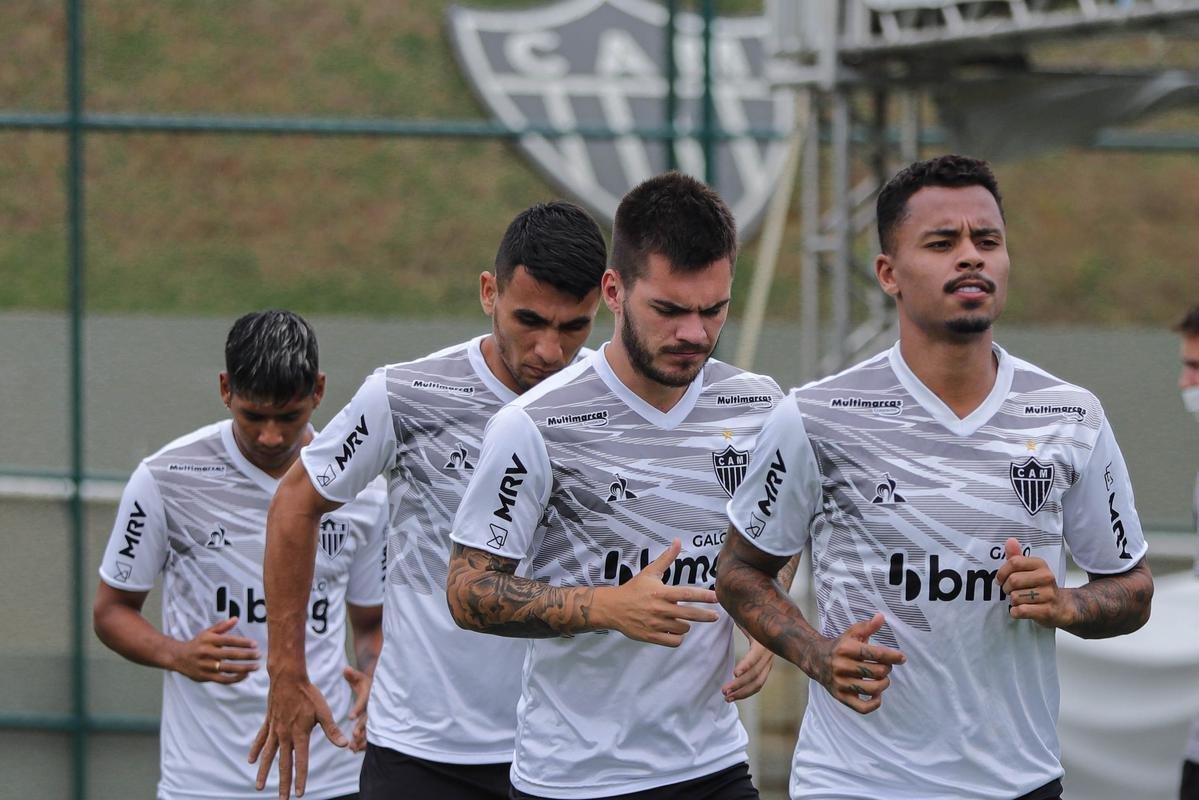 Fotos do treinamento do Atltico nesta sexta-feira, o penltimo antes do jogo contra o Internacional