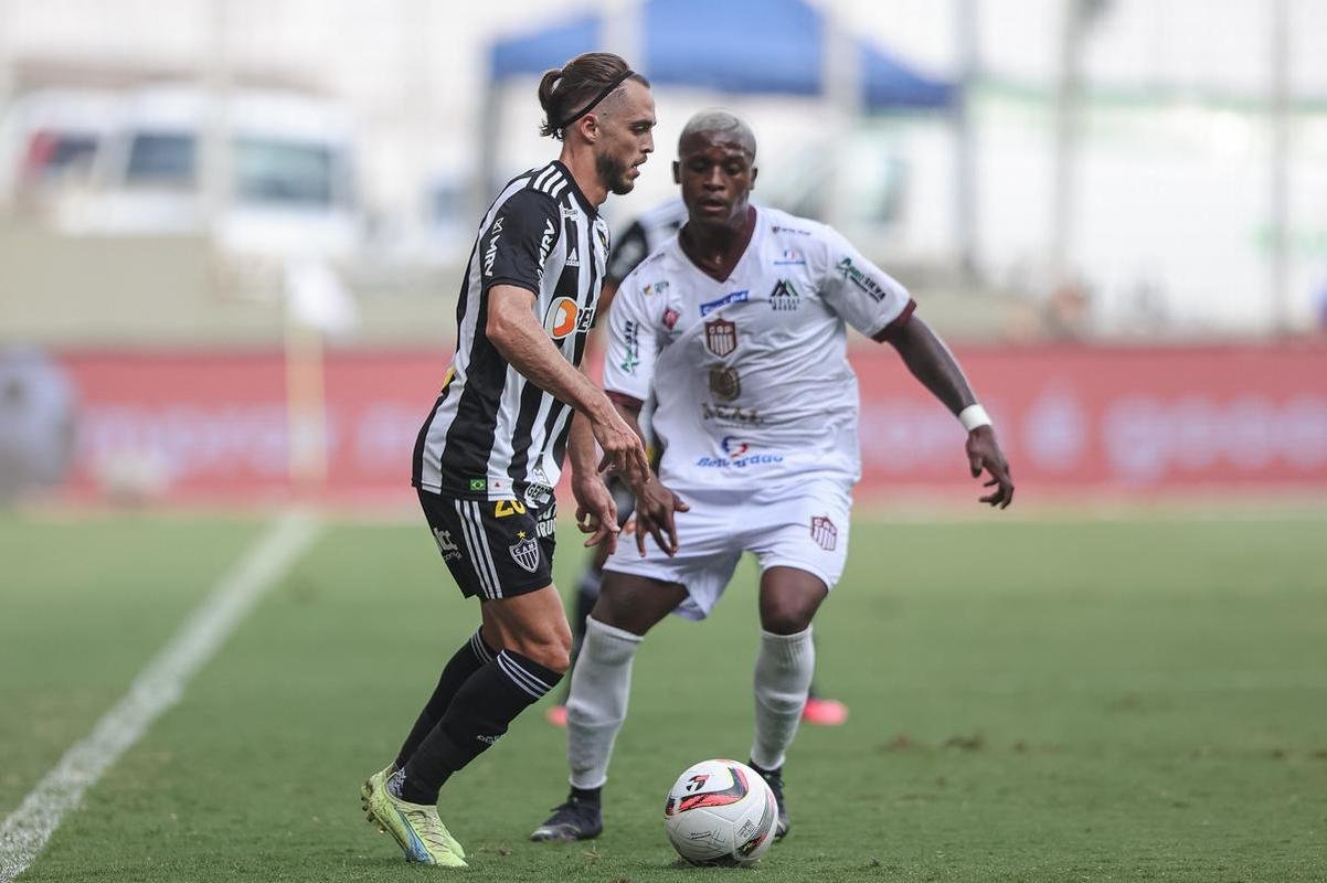 Atltico x Patrocinense: fotos do jogo pelo Campeonato Mineiro
