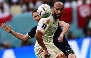 Fotos do jogo entre Tunsia e Austrlia, no Estdio Al Janoub, pela segunda rodada do Grupo D da Copa do Mundo do Catar