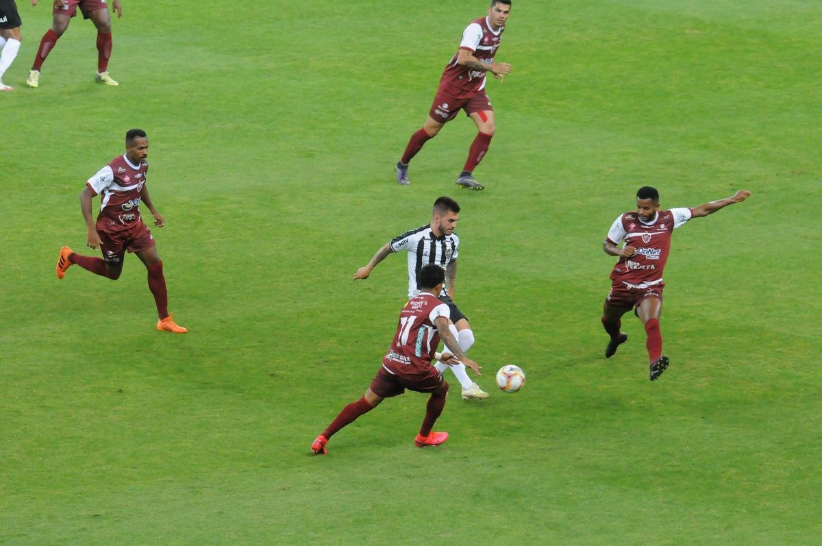 Fotos da goleada do Atltico sobre o Patrocinense, no Mineiro, pela 11 rodada do Mineiro