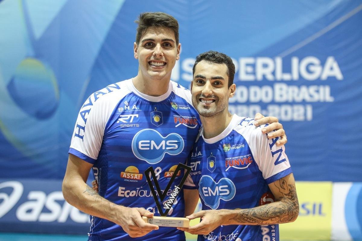 Taubat venceu o Minas por 3 a 2 no primeiro jogo da final da Superliga Masculina