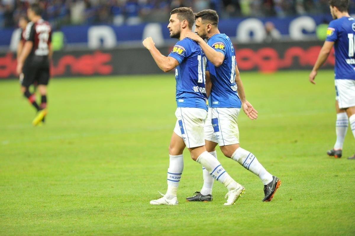 Cruzeiro conseguiu marcar no segundo tempo, com Arrascaeta, mas sofreu empate no fim com Bergson