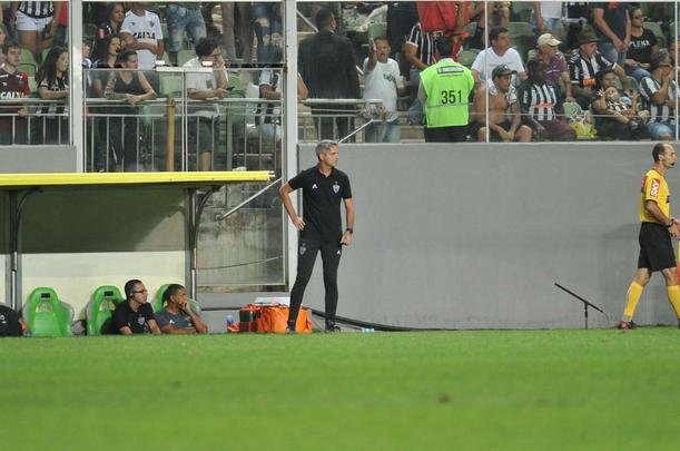 Fotos do jogo entre Atltico e Grmio