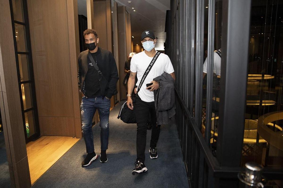 Jogadores se apresentam  Seleo Brasileira