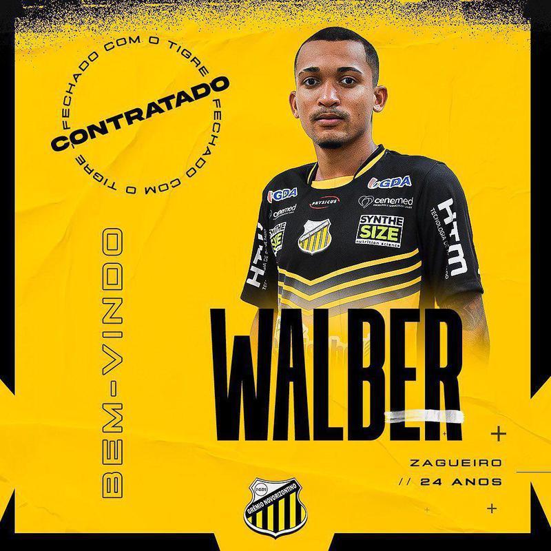 Walber, zagueiro (Novorizontino)