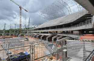 Em evento na Arena MRV, Atltico divulgou planos de inaugurao do estdio para 25 maro de 2023, dia do aniversrio do clube
