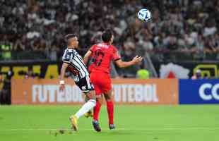 Fotos do jogo entre Atltico x Libertad, pela Copa Libertadores