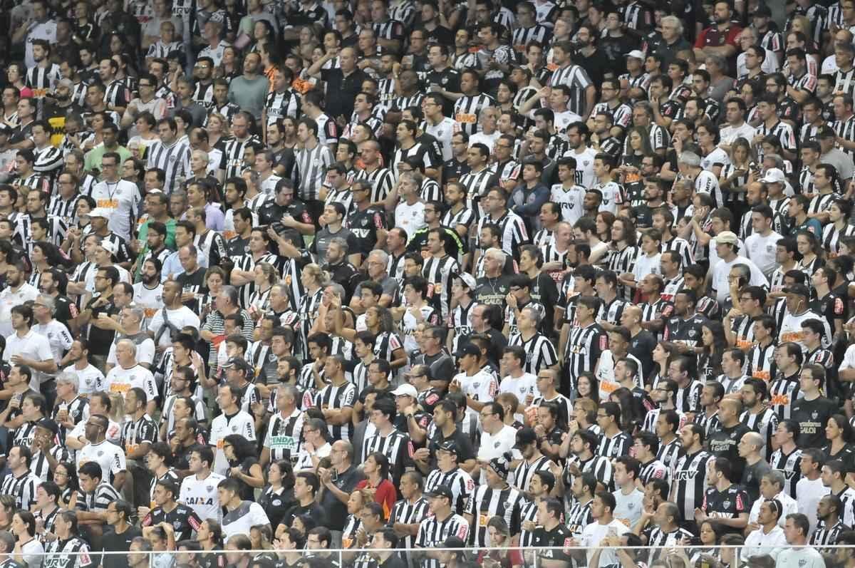 Torcida do Galo no Independncia para Atltico x Libertad-PAR, pela Copa Libertadores