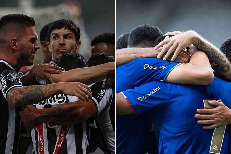 (Foto: Pedro Souza/Atltico e Bruno Haddad/Cruzeiro))
