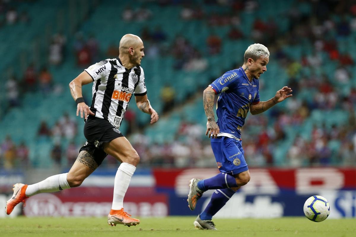 Veja fotos do jogo Bahia x Atltico