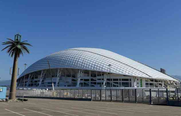Estdio Fisht foi construdo para receber, inicialmente, os Jogos Olmpicos e Paralmpicos do Inverno