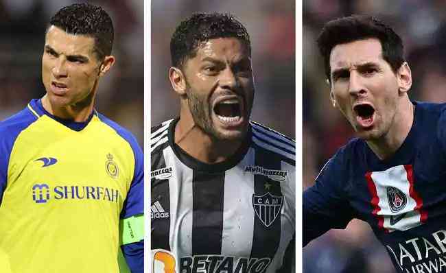Atlético: lista coloca Hulk à frente de Cristiano Ronaldo e abaixo de Messi