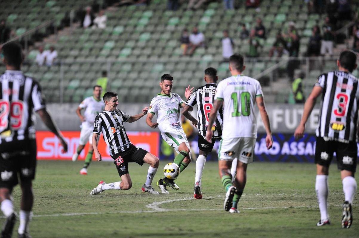 Fotos da partida entre Atltico e Amrica, no Independncia, pela quinta rodada do Campeonato Brasileiro