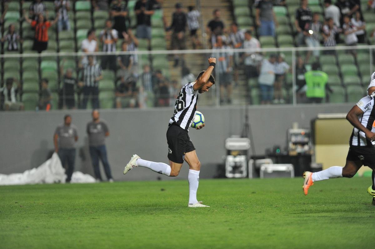 Fotos do jogo entre Atltico e Grmio