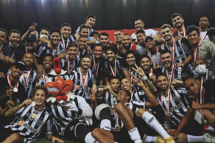 Fotos da festa do Atltico no Mineiro com a conquista do bicampeonato mineiro