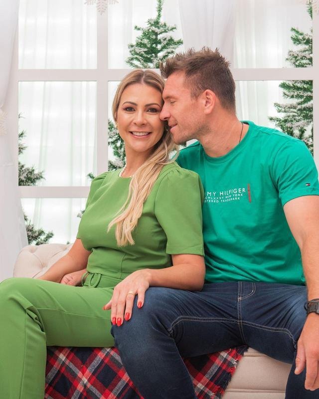 Imagem postada pelo zagueiro Eduardo Brock