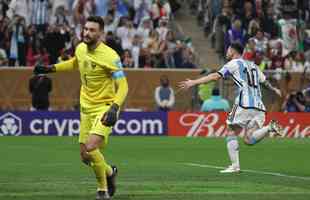 As melhores imagens da final da Copa do Mundo entre Argentina e Frana, no Estdio Icnico de Lusail, no Catar