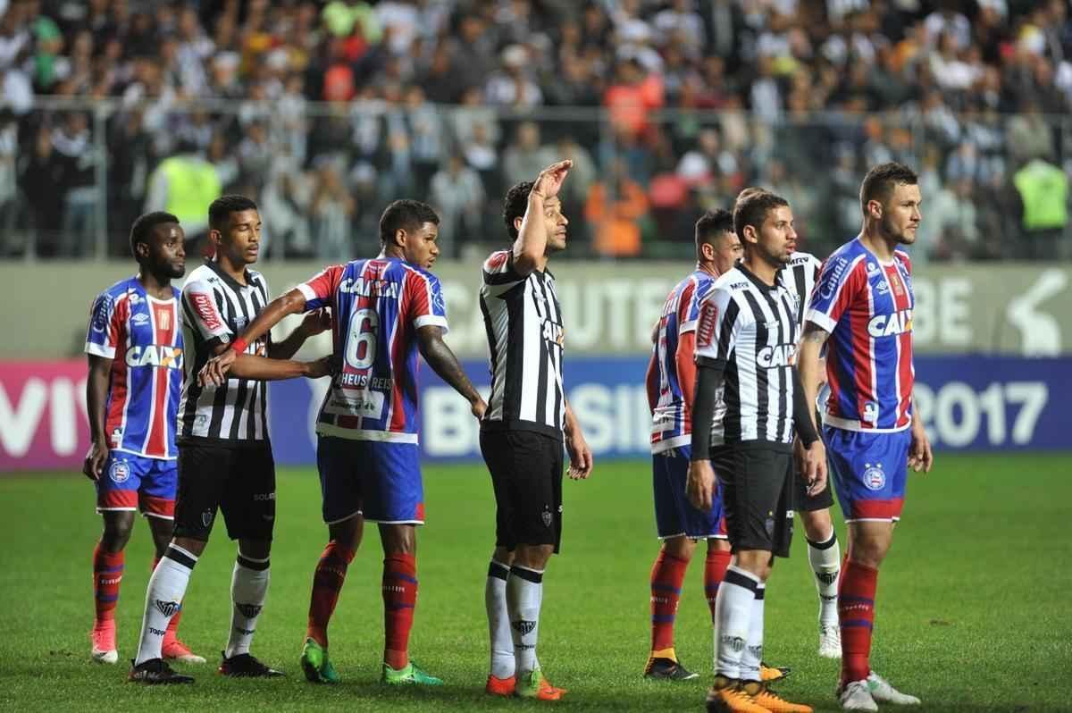 Atltico e Bahia se enfrentaram, no Independncia, pela 15 rodada do Campeonato Brasileiro